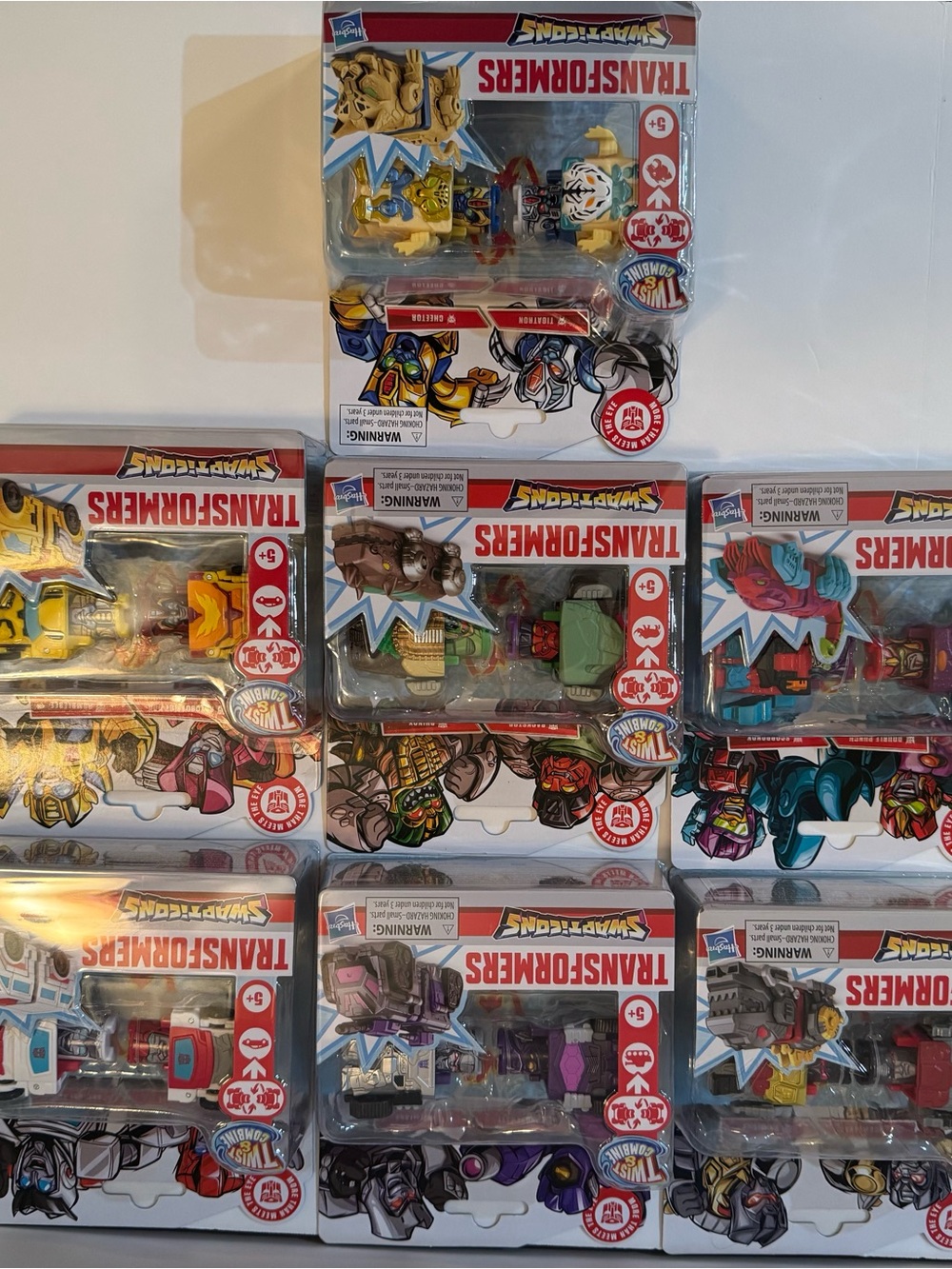 7 Transformer Toys Action Figures, 5+
